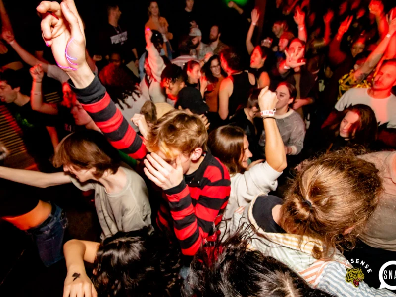 The final Indie Sleaze at Ammazza - December 2023 - Kimber was the DJ - Pics: @hellacurious for Oh Snap Kid