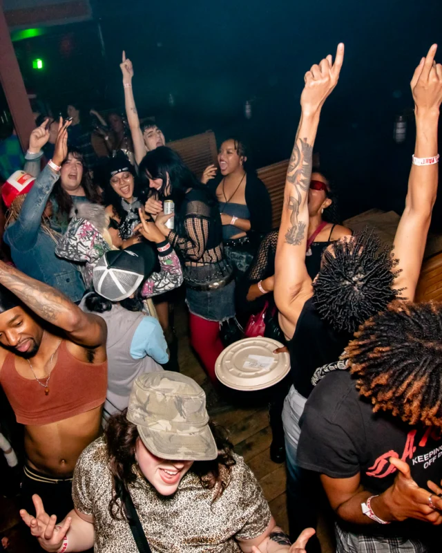 The final Indie Sleaze at Ammazza - December 2023 - Kimber was the DJ - Pics: @hellacurious for Oh Snap Kid