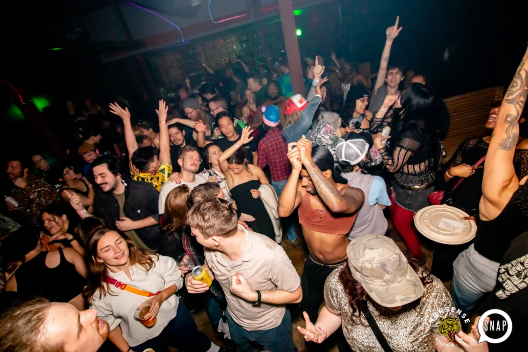 The final Indie Sleaze at Ammazza - December 2023 - Kimber was the DJ - Pics: @hellacurious for Oh Snap Kid