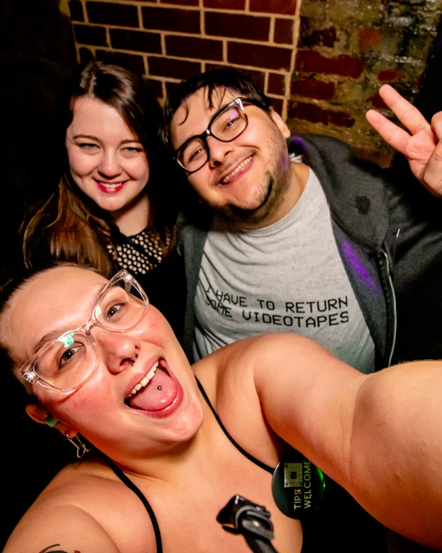 The final Indie Sleaze at Ammazza - December 2023 - Kimber was the DJ - Pics: @hellacurious for Oh Snap Kid
