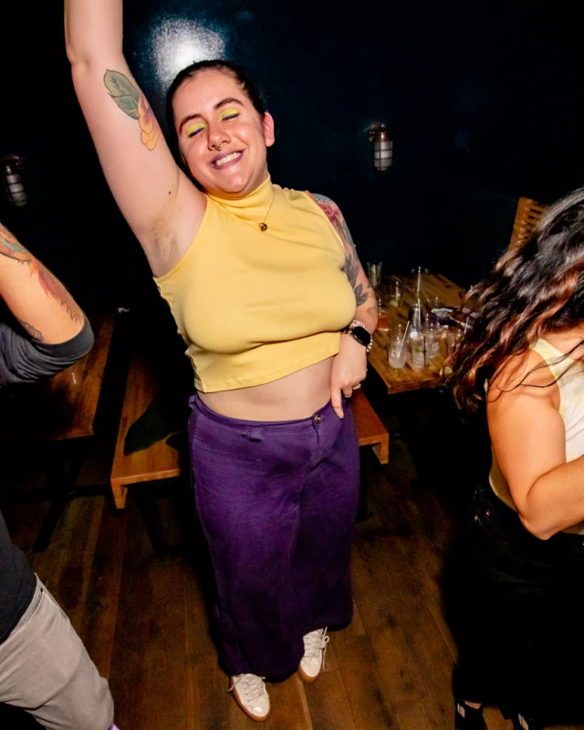 The final Indie Sleaze at Ammazza - December 2023 - Kimber was the DJ - Pics: @hellacurious for Oh Snap Kid