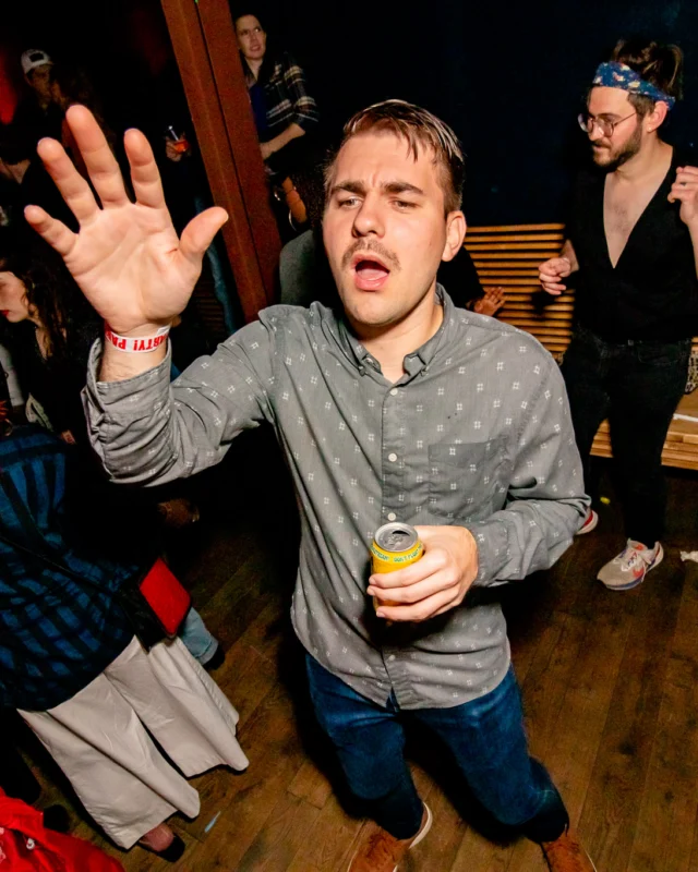 The final Indie Sleaze at Ammazza - December 2023 - Kimber was the DJ - Pics: @hellacurious for Oh Snap Kid
