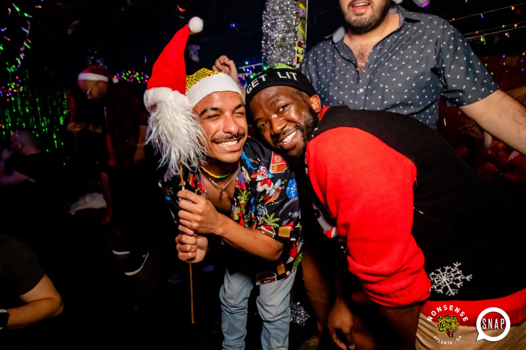 Nonsense Holiday Party 2023 - Kimber was the DJ - Pics: @hellacurious for Oh Snap Kid