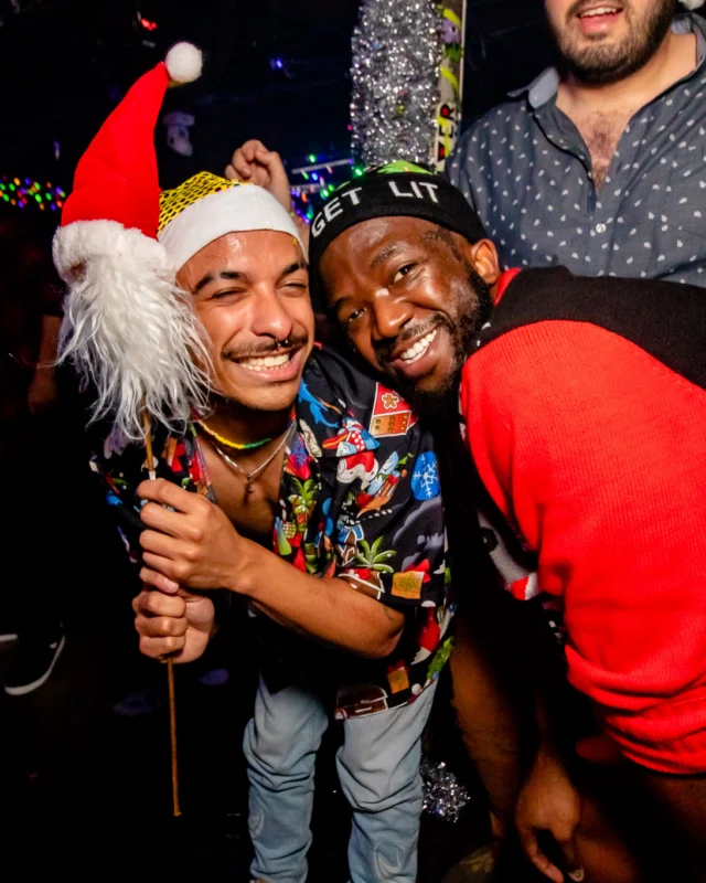 Nonsense Holiday Party 2023 - Kimber was the DJ - Pics: @hellacurious for Oh Snap Kid