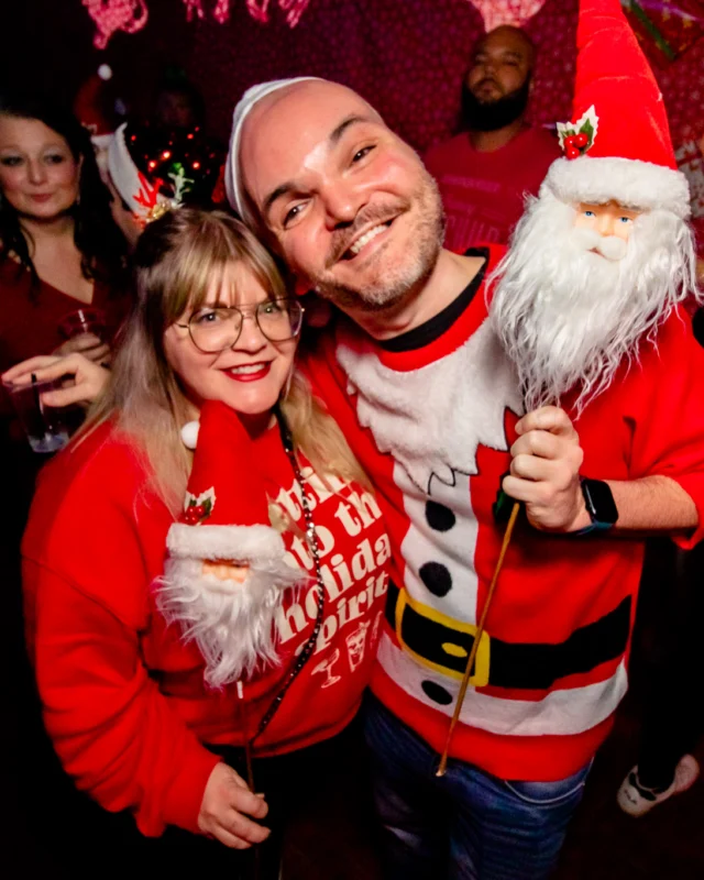 Nonsense Holiday Party 2023 - Kimber was the DJ - Pics: @hellacurious for Oh Snap Kid
