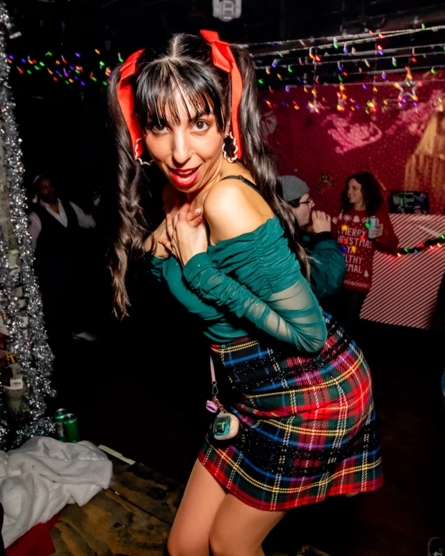 Nonsense Holiday Party 2023 - Kimber was the DJ - Pics: @hellacurious for Oh Snap Kid