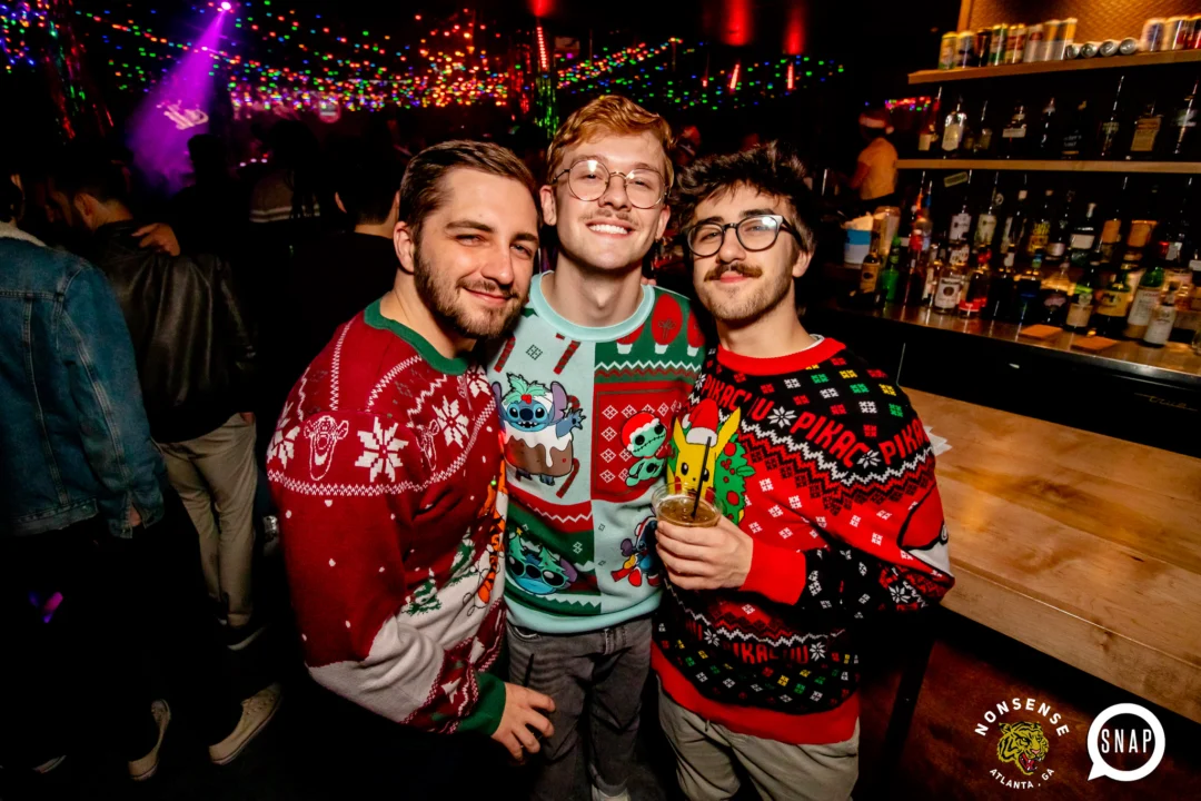 Nonsense Holiday Party 2023 - Kimber was the DJ - Pics: @hellacurious for Oh Snap Kid