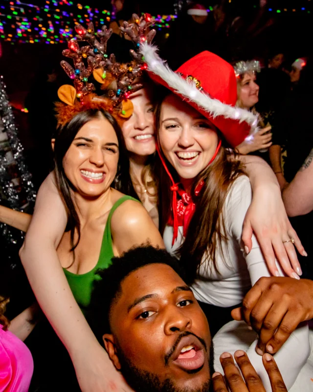 Nonsense Holiday Party 2023 - Kimber was the DJ - Pics: @hellacurious for Oh Snap Kid