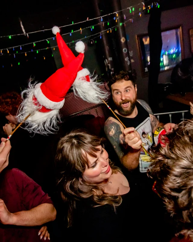 Nonsense Holiday Party 2023 - Kimber was the DJ - Pics: @hellacurious for Oh Snap Kid
