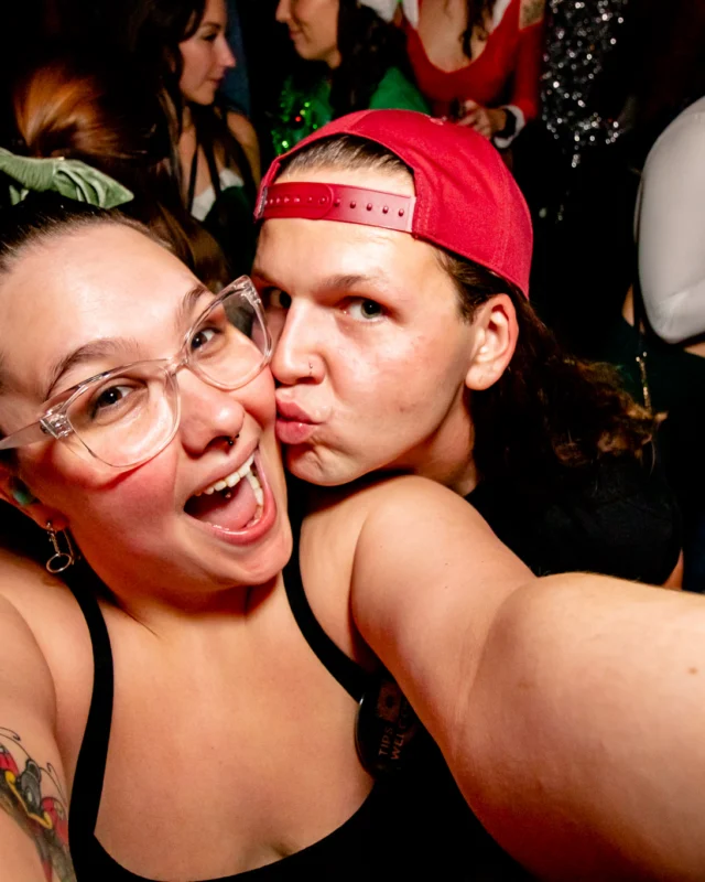 Nonsense Holiday Party 2023 - Kimber was the DJ - Pics: @hellacurious for Oh Snap Kid