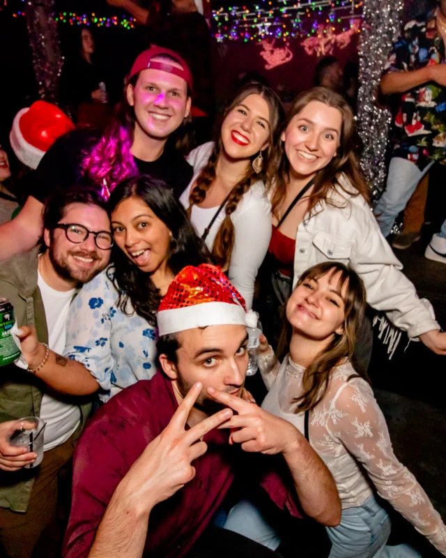 Nonsense Holiday Party 2023 - Kimber was the DJ - Pics: @hellacurious for Oh Snap Kid