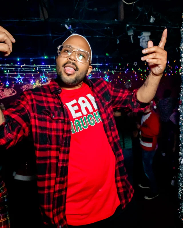 Nonsense Holiday Party 2023 - Kimber was the DJ - Pics: @hellacurious for Oh Snap Kid