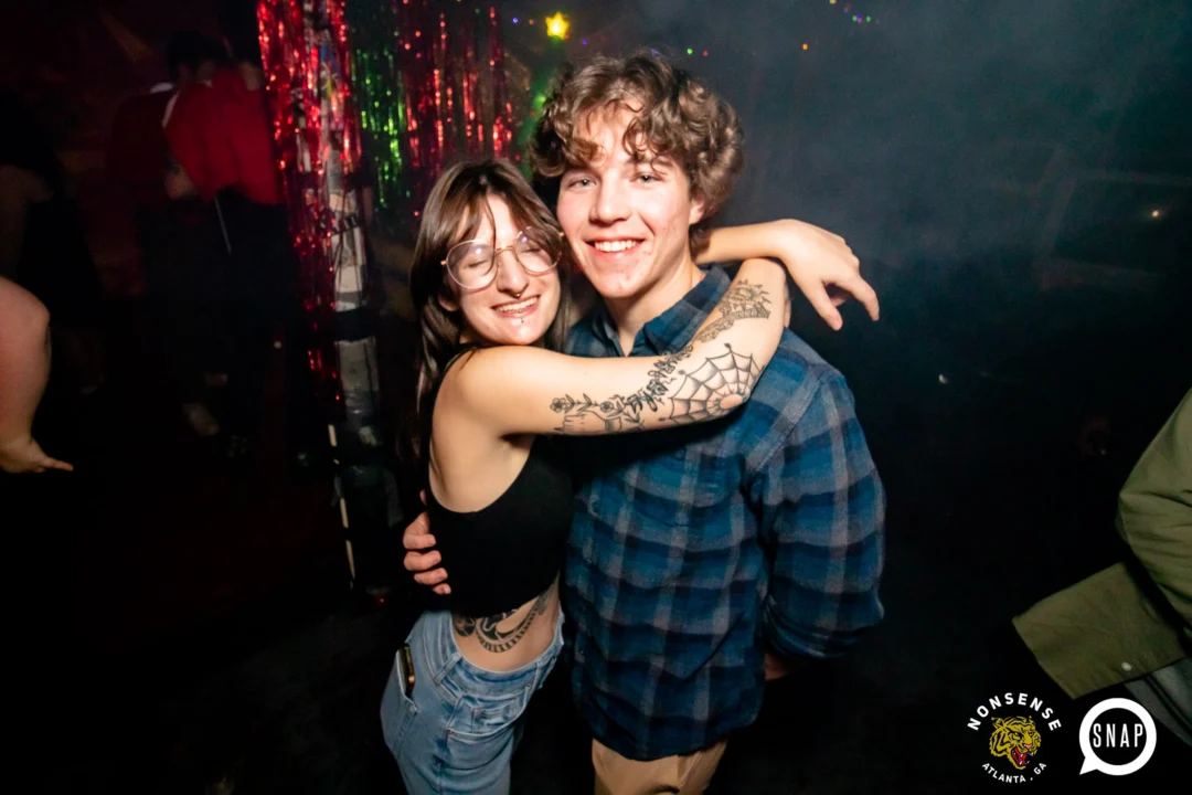 Nonsense Holiday Party 2023 - Kimber was the DJ - Pics: @hellacurious for Oh Snap Kid