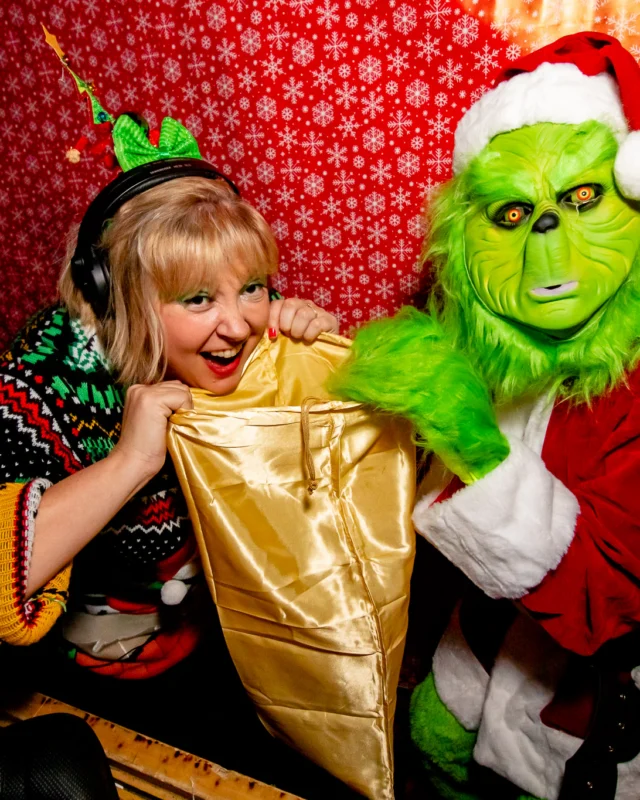 Nonsense Holiday Party 2023 - Kimber was the DJ - Pics: @hellacurious for Oh Snap Kid
