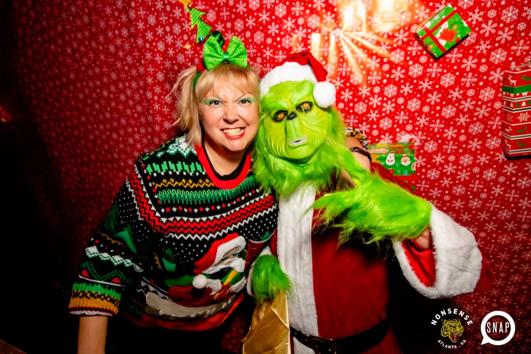 Nonsense Holiday Party 2023 - Kimber was the DJ - Pics: @hellacurious for Oh Snap Kid