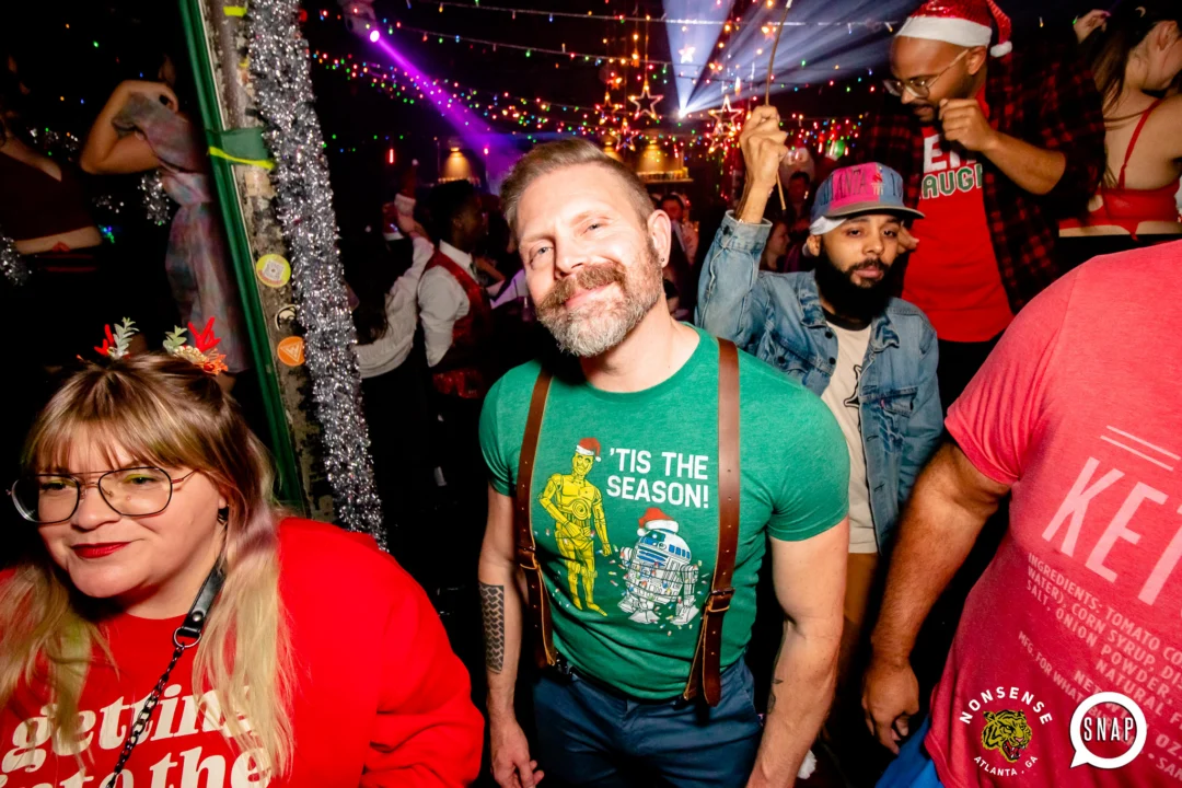 Nonsense Holiday Party 2023 - Kimber was the DJ - Pics: @hellacurious for Oh Snap Kid