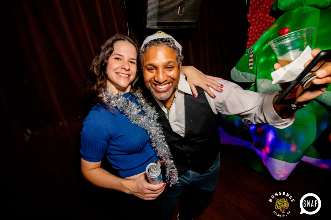 Nonsense Holiday Party 2023 - Kimber was the DJ - Pics: @hellacurious for Oh Snap Kid