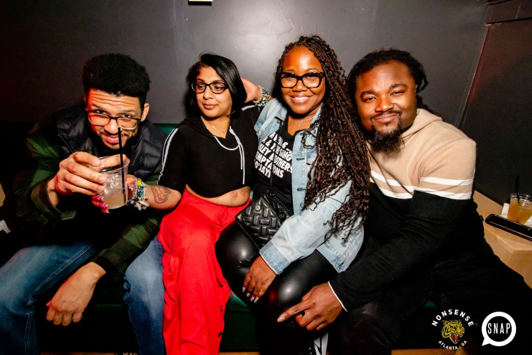 Nonsense Holiday Party 2023 - Kimber was the DJ - Pics: @hellacurious for Oh Snap Kid