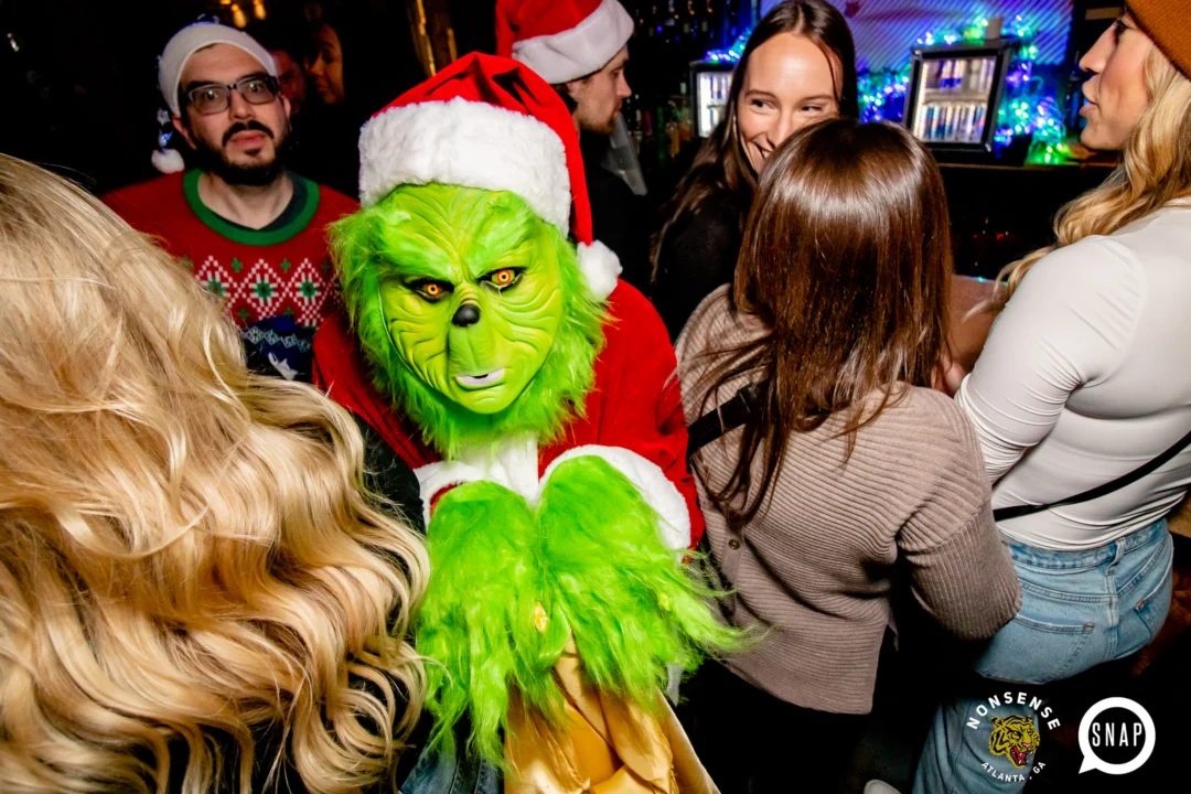 Nonsense Holiday Party 2023 - Kimber was the DJ - Pics: @hellacurious for Oh Snap Kid