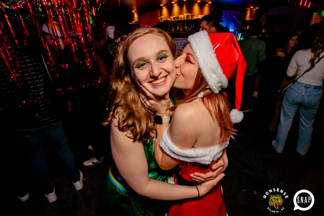 Nonsense Holiday Party 2023 - Kimber was the DJ - Pics: @hellacurious for Oh Snap Kid
