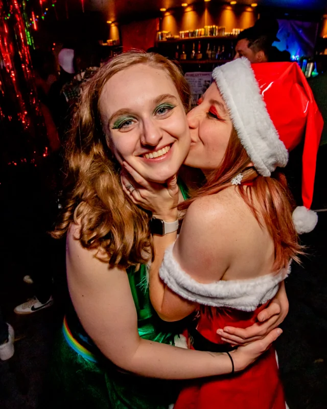 Nonsense Holiday Party 2023 - Kimber was the DJ - Pics: @hellacurious for Oh Snap Kid