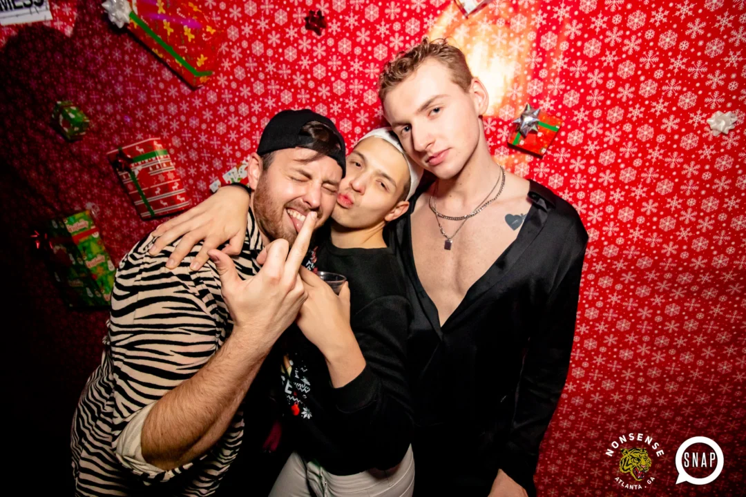 Nonsense Holiday Party 2023 - Kimber was the DJ - Pics: @hellacurious for Oh Snap Kid