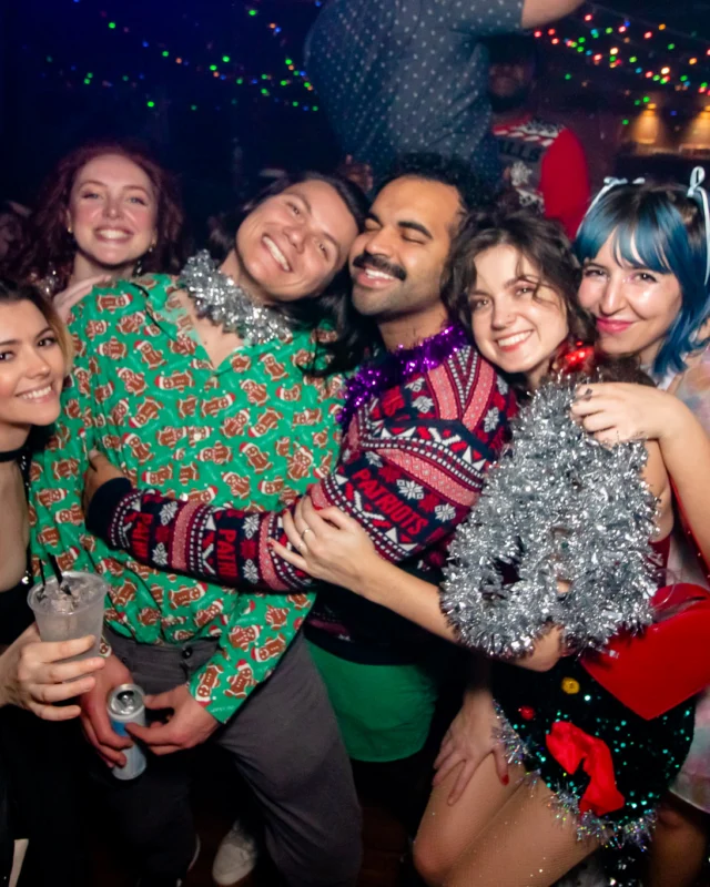 Nonsense Holiday Party 2023 - Kimber was the DJ - Pics: @hellacurious for Oh Snap Kid