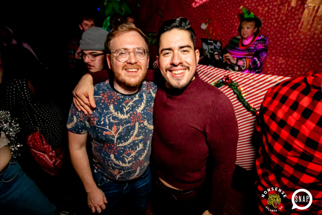 Nonsense Holiday Party 2023 - Kimber was the DJ - Pics: @hellacurious for Oh Snap Kid