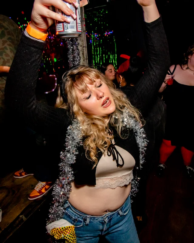 Nonsense Holiday Party 2023 - Kimber was the DJ - Pics: @hellacurious for Oh Snap Kid