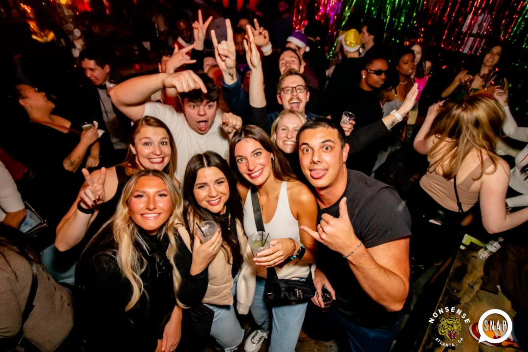 Nonsense Holiday Party 2023 - Kimber was the DJ - Pics: @hellacurious for Oh Snap Kid