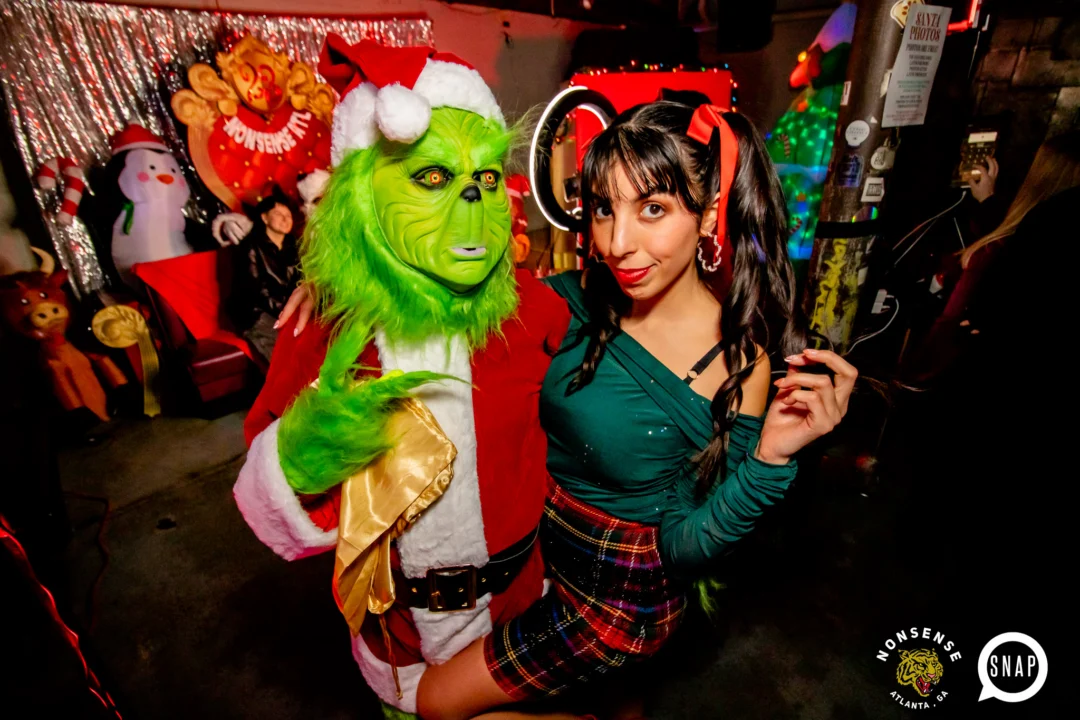 Nonsense Holiday Party 2023 - Kimber was the DJ - Pics: @hellacurious for Oh Snap Kid