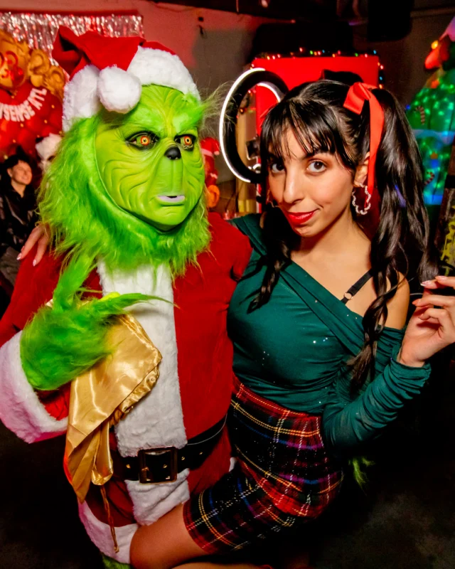 Nonsense Holiday Party 2023 - Kimber was the DJ - Pics: @hellacurious for Oh Snap Kid
