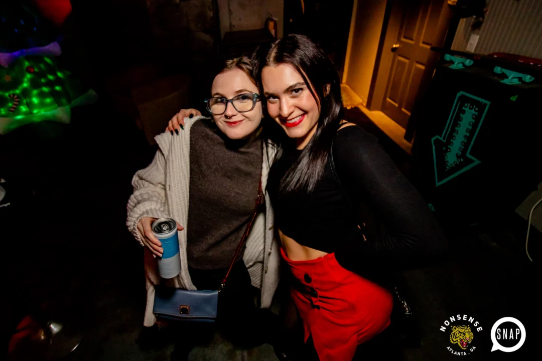 Nonsense Holiday Party 2023 - Kimber was the DJ - Pics: @hellacurious for Oh Snap Kid