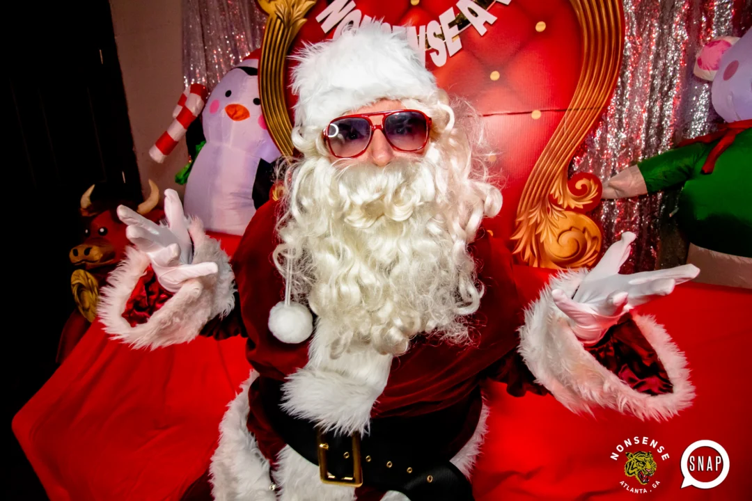Nonsense Holiday Party 2023 - Kimber was the DJ - Pics: @hellacurious for Oh Snap Kid