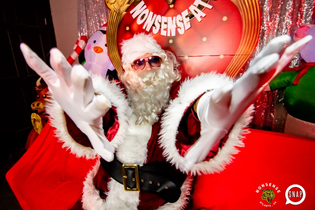 Nonsense Holiday Party 2023 - Kimber was the DJ - Pics: @hellacurious for Oh Snap Kid