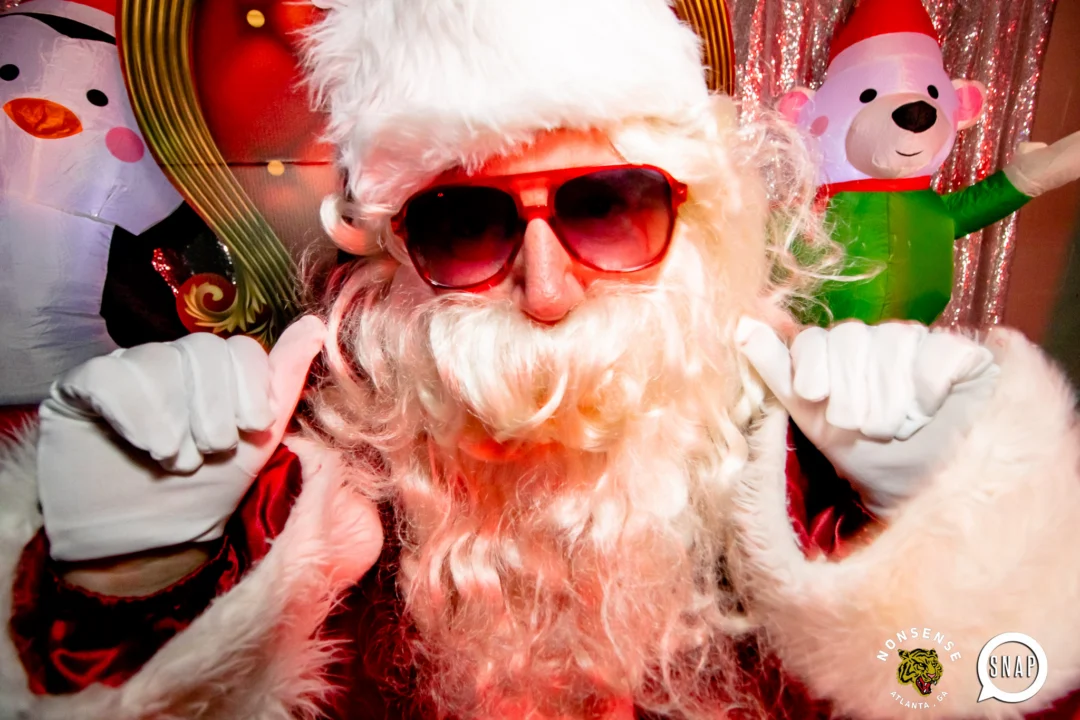 Nonsense Holiday Party 2023 - Kimber was the DJ - Pics: @hellacurious for Oh Snap Kid