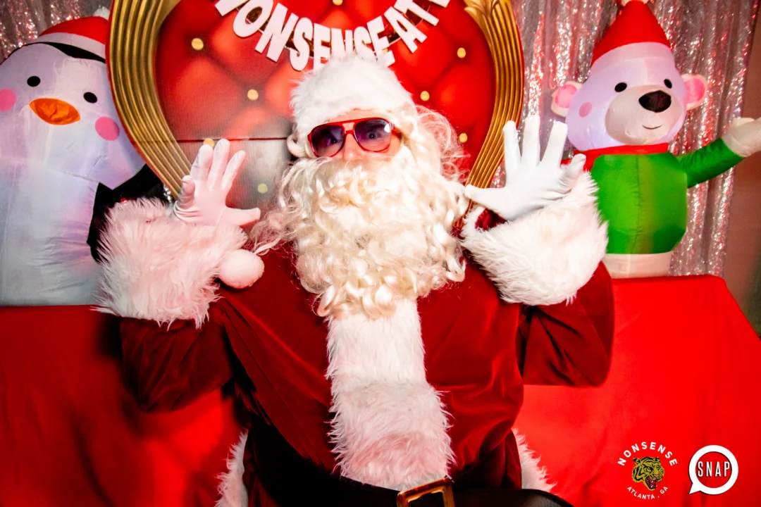 Nonsense Holiday Party 2023 - Kimber was the DJ - Pics: @hellacurious for Oh Snap Kid
