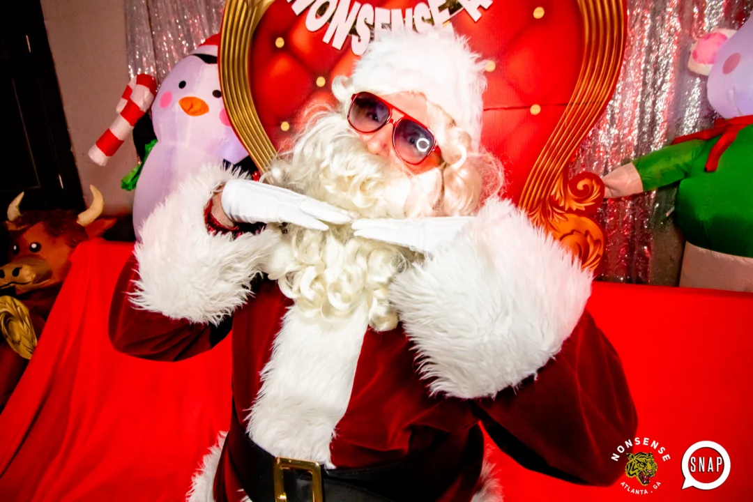 Nonsense Holiday Party 2023 - Kimber was the DJ - Pics: @hellacurious for Oh Snap Kid