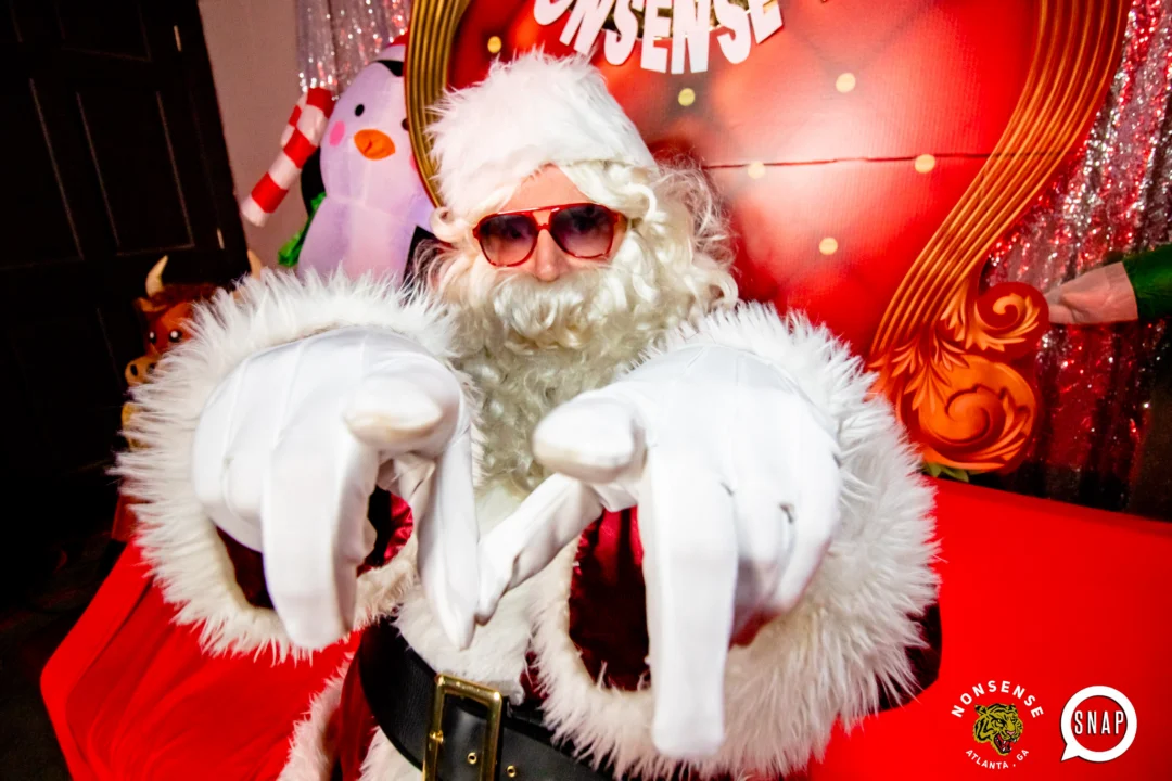 Nonsense Holiday Party 2023 - Kimber was the DJ - Pics: @hellacurious for Oh Snap Kid