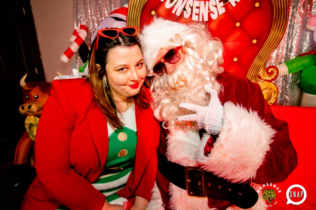 Nonsense Holiday Party 2023 - Kimber was the DJ - Pics: @hellacurious for Oh Snap Kid