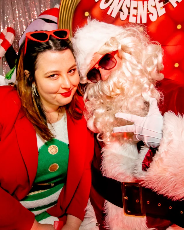 Nonsense Holiday Party 2023 - Kimber was the DJ - Pics: @hellacurious for Oh Snap Kid