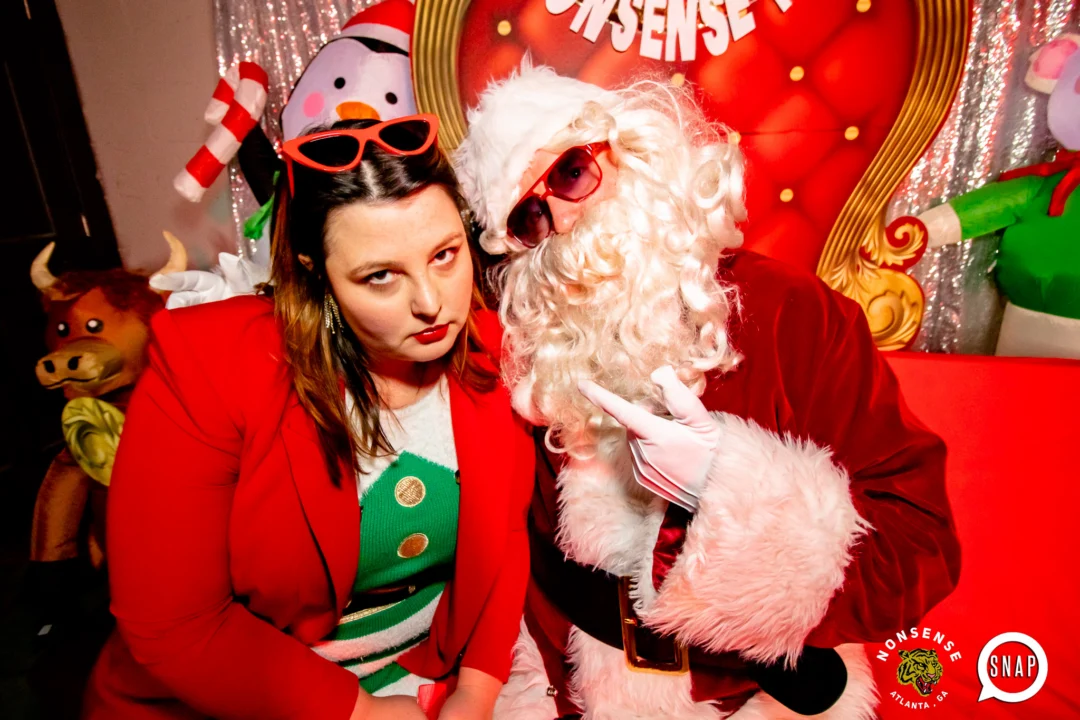 Nonsense Holiday Party 2023 - Kimber was the DJ - Pics: @hellacurious for Oh Snap Kid