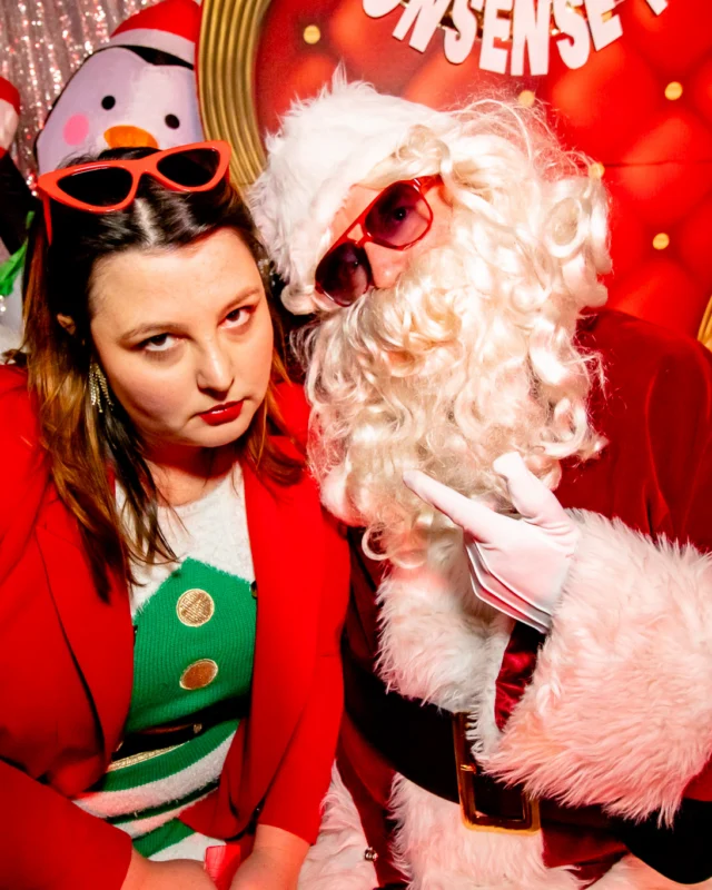Nonsense Holiday Party 2023 - Kimber was the DJ - Pics: @hellacurious for Oh Snap Kid