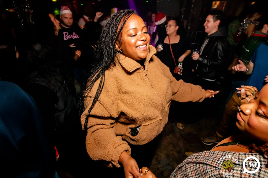 Nonsense Holiday Party 2023 - Kimber was the DJ - Pics: @hellacurious for Oh Snap Kid