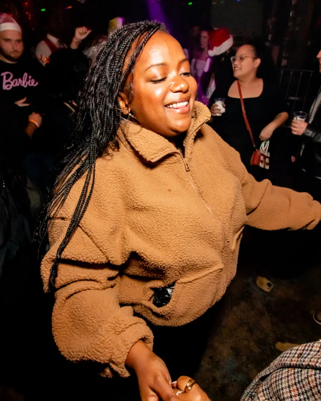 Nonsense Holiday Party 2023 - Kimber was the DJ - Pics: @hellacurious for Oh Snap Kid