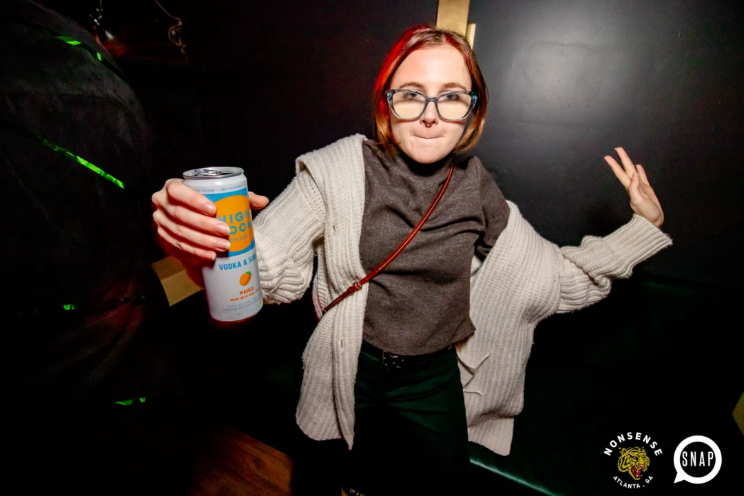 Nonsense Holiday Party 2023 - Kimber was the DJ - Pics: @hellacurious for Oh Snap Kid