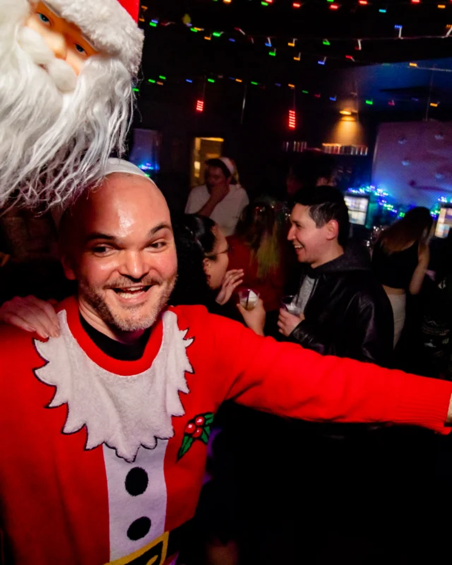 Nonsense Holiday Party 2023 - Kimber was the DJ - Pics: @hellacurious for Oh Snap Kid