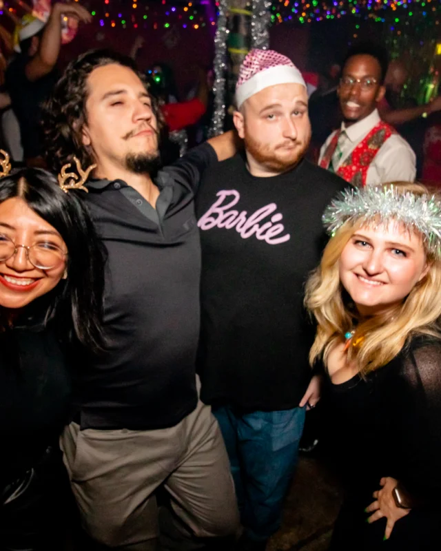 Nonsense Holiday Party 2023 - Kimber was the DJ - Pics: @hellacurious for Oh Snap Kid