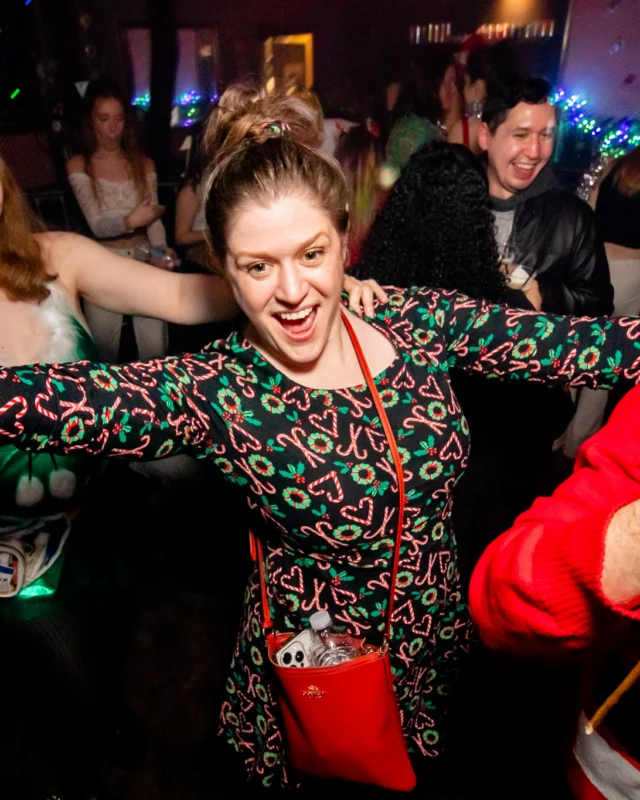 Nonsense Holiday Party 2023 - Kimber was the DJ - Pics: @hellacurious for Oh Snap Kid
