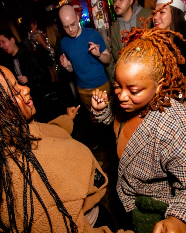 Nonsense Holiday Party 2023 - Kimber was the DJ - Pics: @hellacurious for Oh Snap Kid